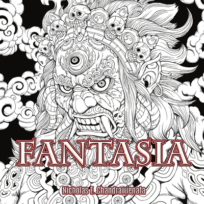 Fantasia Anti-Stress Adult Coloring Book By Nicholas F. Chandrawienata Cover Image