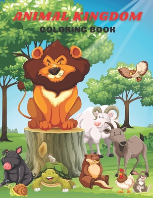 Animal Kingdom - Coloring Book By Alice Dunaway Cover Image