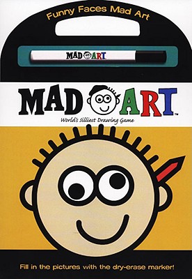 Funny Faces Mad Art [With Marker]