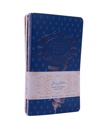 Jane Austen Sewn Pocket Notebook Collection (Set of 3) By Insight Editions Cover Image