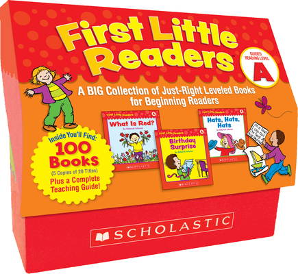 First Little Readers: Guided Reading Level A (Classroom Set): A Big Collection of Just-Right Leveled Books for Beginning Readers By Deborah Schecter Cover Image