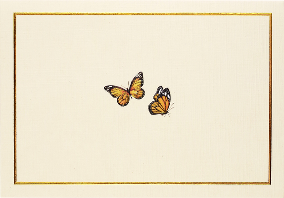 Monarch Butterflies Note Cards  Cover Image