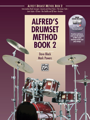 Alfred's Drumset Method, Bk 2: Book & CD By Dave Black, Mark Powers Cover Image