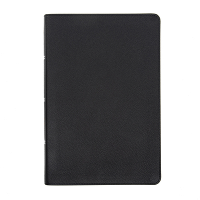 NASB Giant Print Reference Bible, Black Genuine Leather Cover Image