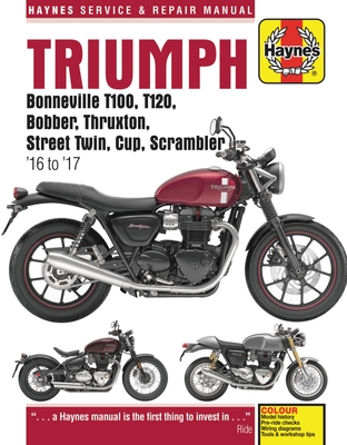 Triumph 900 & 1200, '16-'17 : Covers models with water-cooled engines (Haynes Powersport)
