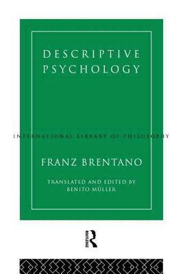 Descriptive Psychology (International Library of Philosophy) Cover Image