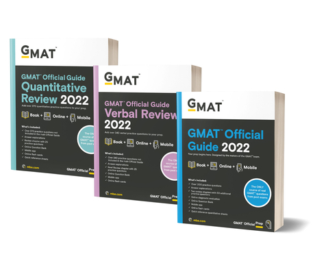 GMAT Official Guide 2022 Bundle: Books + Online Question Bank By Gmac (Graduate Management Admission Coun Cover Image