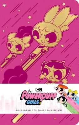 Powerpuff Girls Hardcover Ruled Journal (90's Classics) By Insight Editions Cover Image