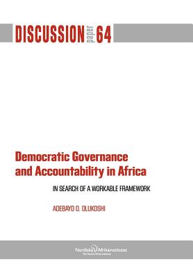 Democratic Governance and Accountability in Africa: In Search of a Workable Framework Cover Image