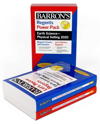 Regents Earth Science--Physical Setting Power Pack 2020 (Barron's Regents NY) Cover Image