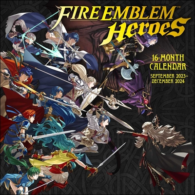 Fire Emblem 16-Month 2024 Wall Calendar Cover Image