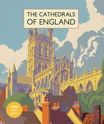 Cathedrals of England Jigsaw: 1000 piece jigsaw puzzle By Brian Cook Cover Image