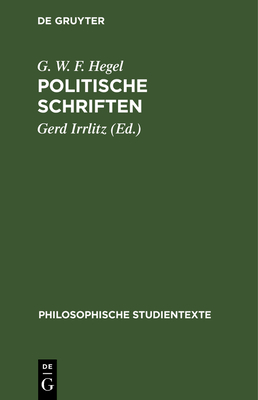 Politische Schriften Cover Image