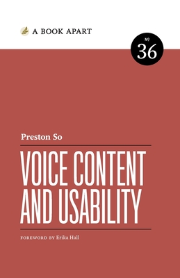 Voice Content and Usability By Preston So Cover Image