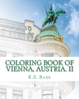Coloring Book of Vienna, Austria. II Cover Image