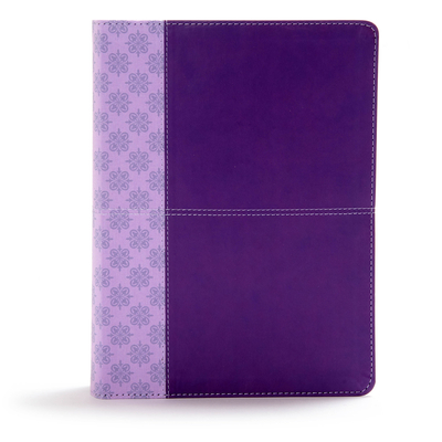 CSB Study Bible, Purple LeatherTouch: Faithful and True By CSB Bibles by Holman Cover Image