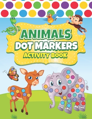 Dot markers art coloring books for kids and adults