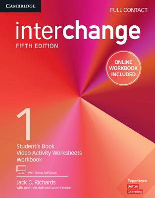 Interchange Level 1 Full Contact with Online Self-Study and Online Workbook Cover Image