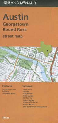 Rand McNally Austin/Georgetown/Round Rock, Texas Street Map By Rand McNally (Manufactured by) Cover Image