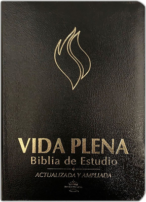 Vida Plena de Estudio - Bonded Leather (Negra) By Life Publishers Cover Image