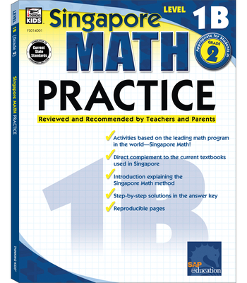 Math Practice, Grade 2: Volume 8 (Singapore Math) Cover Image
