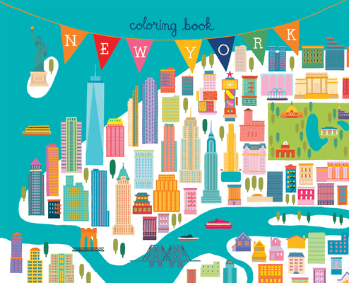 New York Coloring Book: Mini Edition By Min Heo (Artist) Cover Image