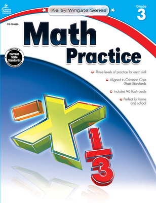 Math Practice, Third Grade (Kelley Wingate) Cover Image