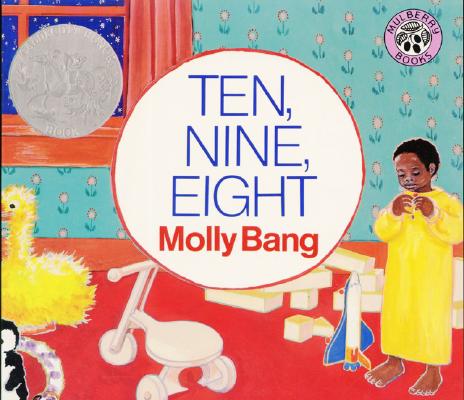 Ten, Nine, Eight Board Book: A Caldecott Honor Award Winner Cover Image