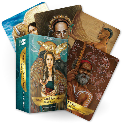 Angels and Ancestors Oracle Cards: A 55-Card Deck and Guidebook By Kyle Gray, Lily Moses (Illustrator) Cover Image