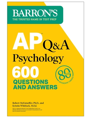 AP Q&A Psychology, Second Edition: 600 Questions and Answers (Barron's AP Prep) Cover Image