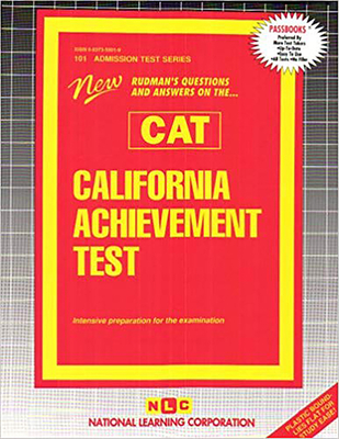 California Achievement Test (CAT) (Admission Test Series #101) By National Learning Corporation Cover Image