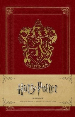Harry Potter: Gryffindor Ruled Notebook By Insight Editions Cover Image