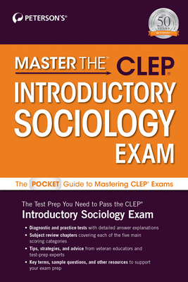Master The(tm) Clep(r) Introductory Sociology Exam By Peterson's Peterson's Cover Image