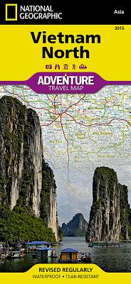 Vietnam North Map (National Geographic Adventure Map #3015) By National Geographic Maps - Adventure Cover Image