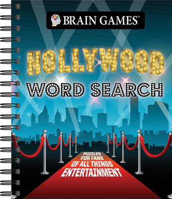 Brain Games - Hollywood Word Search Cover Image