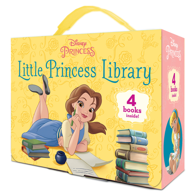 Little Princess Library (Disney Princess): Disney Cinderella; Disney The Little Mermaid; Disney Moana; Disney Beauty & the Beast By RH Disney, RH Disney (Illustrator) Cover Image