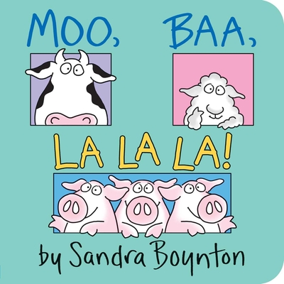 Cover for Moo, Baa, La La La!