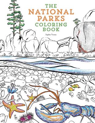 The National Parks Coloring Book Cover Image