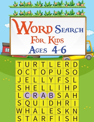 Word Search For For Kids Ages 4-6: Word Search For Improve Spelling and Memory For Kids! Cover Image