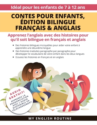 Contes pour enfants, Édition bilingue Français & Anglais: Apprenez l'anglais  avec des histoires pour qu'il soit bilingue en français et anglais + Audi  (Paperback)
