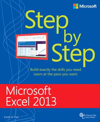 Microsoft Excel 2013 Step by Step By Curtis Frye Cover Image