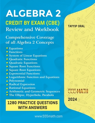 Algebra 2: Credit by Exam (Cbe) Cover Image