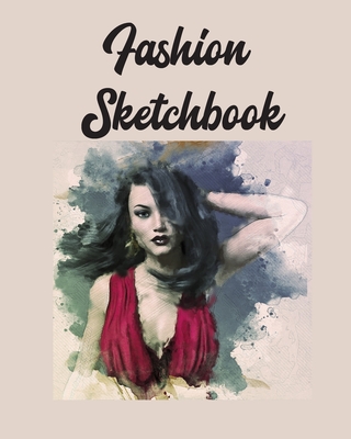 Fashion Sketchbook Figure Template: 430 Large Female Figure