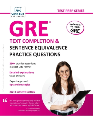 GRE Text Completion and Sentence Equivalence Practice Questions Cover Image