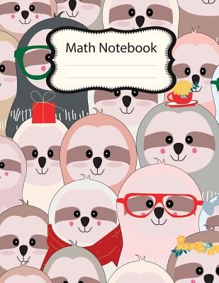 Math Notebook: Math Notebook For Kids, Composition Notebook, Graph Paper Notebook, Math Diary Worksheet, 2 square per inch, with Mult Cover Image