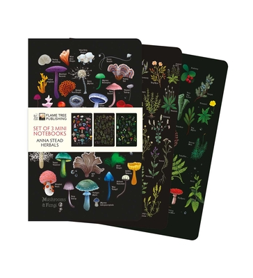 Anna Stead: Herbals Set of 3 Mini Notebooks (Mini Notebook Collections)