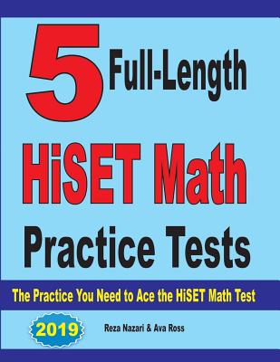5 Full-Length Common Core Grade 8 Math Practice Tests: The Practice You Need to Ace the Common Core Math Test Cover Image