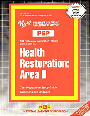 HEALTH RESTORATION: AREA II: Passbooks Study Guide (Excelsior/Regents College Examination) Cover Image