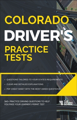 Colorado Driver's Practice Tests By Ged Benson Cover Image
