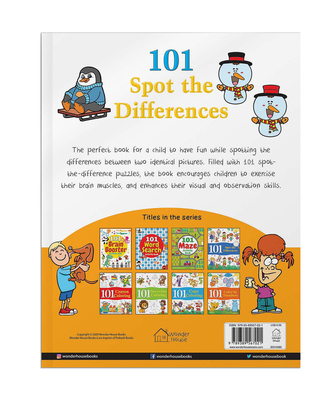 101 Spot the Differences (101 Fun Activities) Cover Image